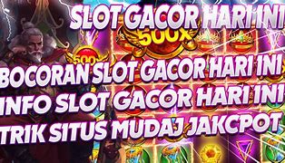 Info Slot Gacor Hari Ini Shifu Jackpot Jitu Hk Vip