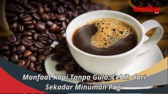 Kalori Kopi Tanpa Gula